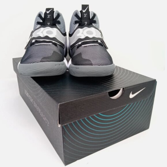 Nike KD Trey 5 X Black Grey White Men's Basketball Shoes - Picture 10 of 10